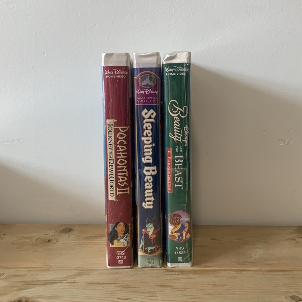3 NWT Vintage Sealed Disney VHS Tapes - Picture 3 of 7